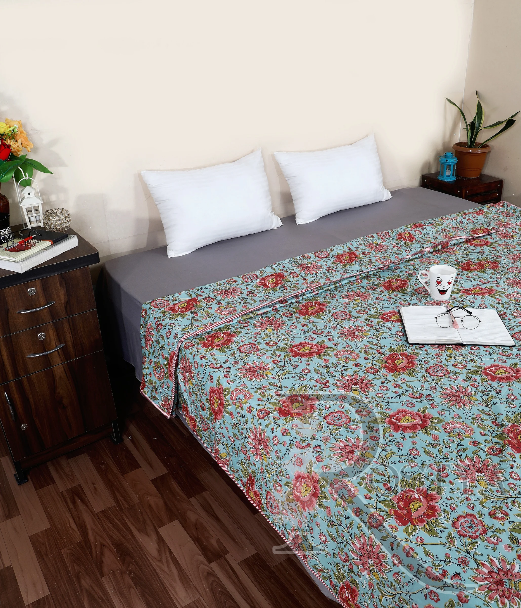 Pure Cotton Double Bed Dohar (90x100) | Rostya