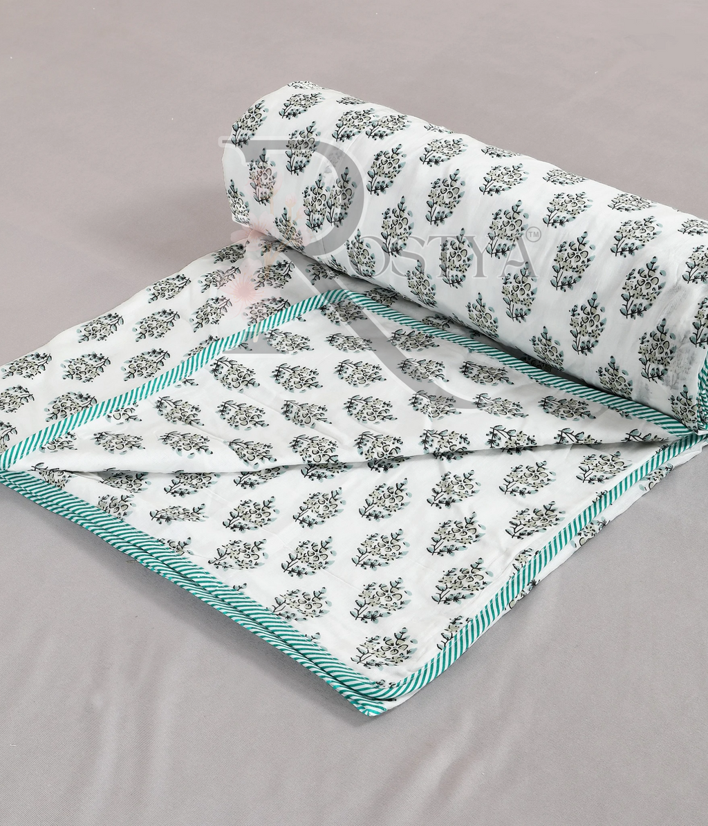 Pure Cotton Double Bed Dohar (90x100) | Rostya