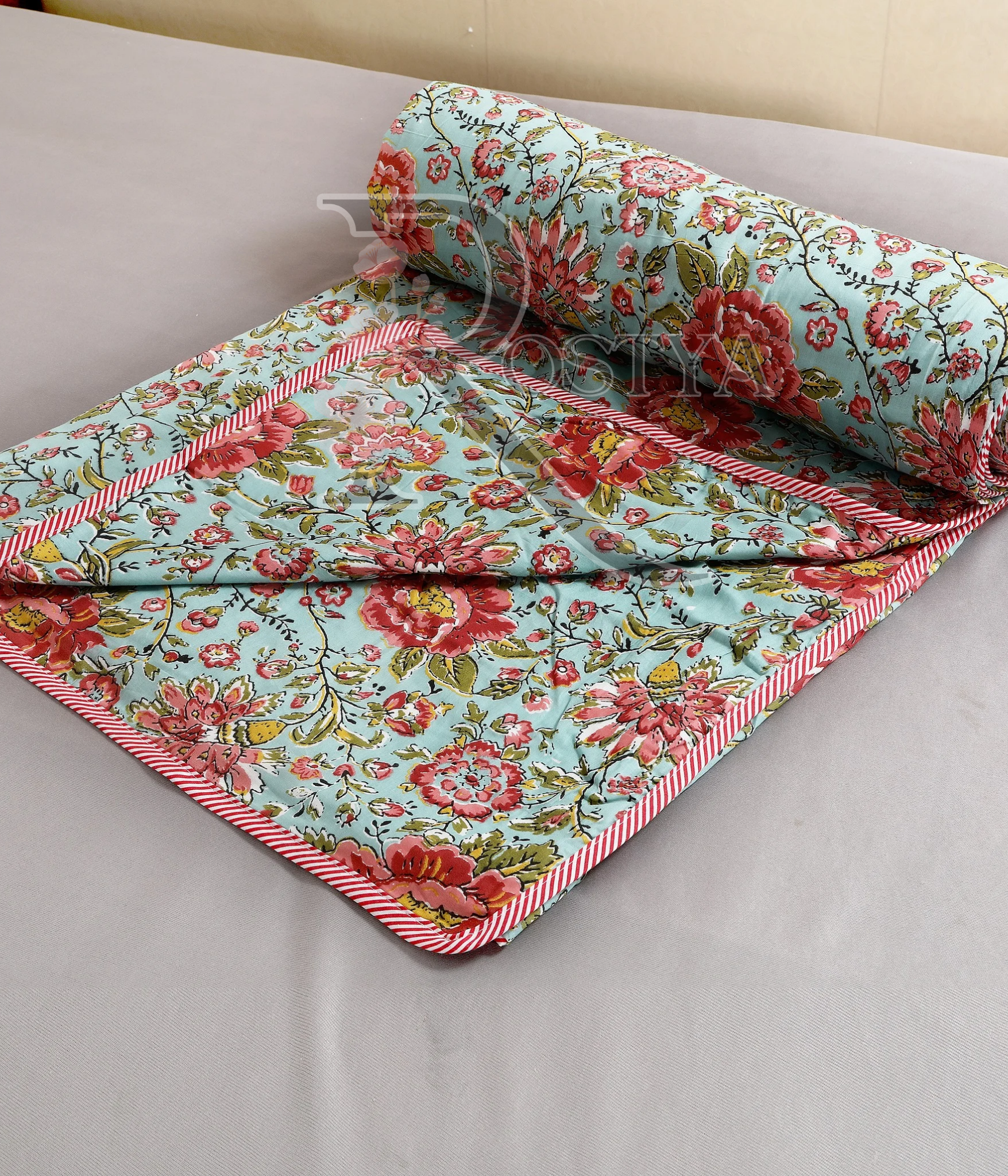 Pure Cotton Double Bed Dohar (90x100) | Rostya