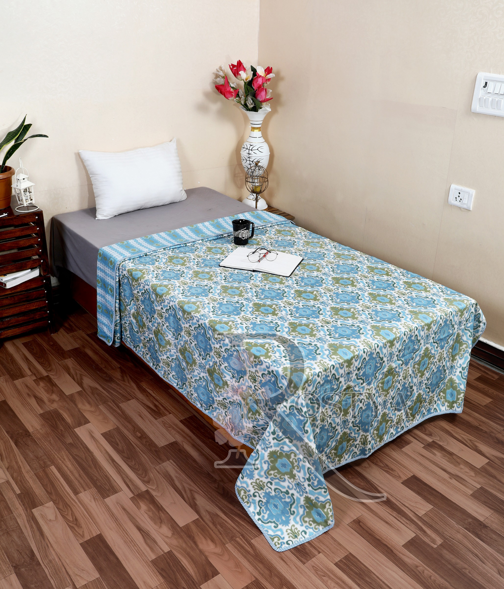 Pure Cotton Single Pair Dohar (60x90) | Rostya