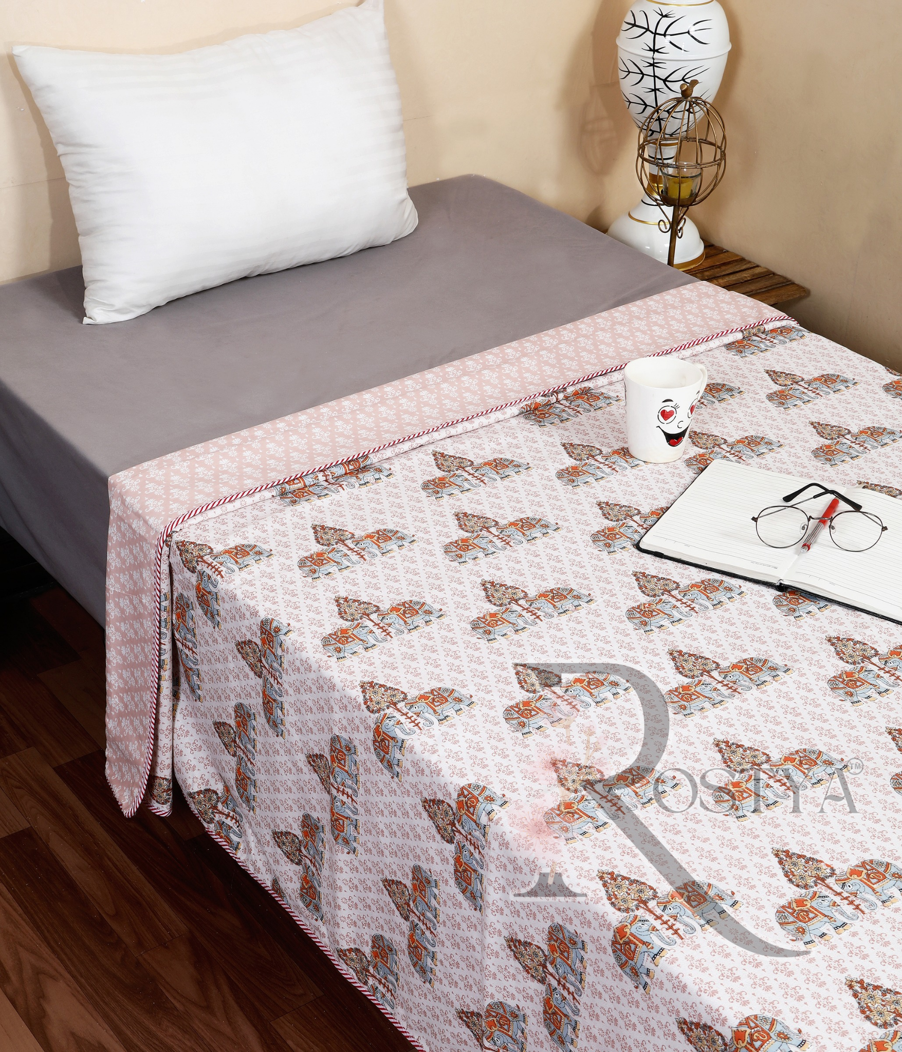 Dull Cotton Single Pair Dohar (60x90) | Rostya