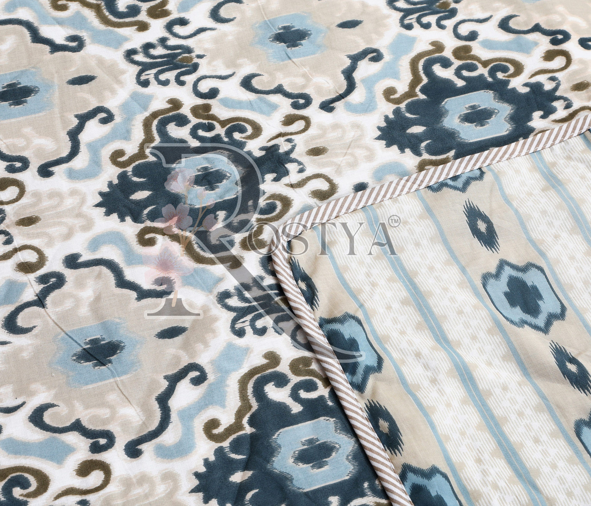 Pure Cotton Single Pair Dohar (60x90) | Rostya