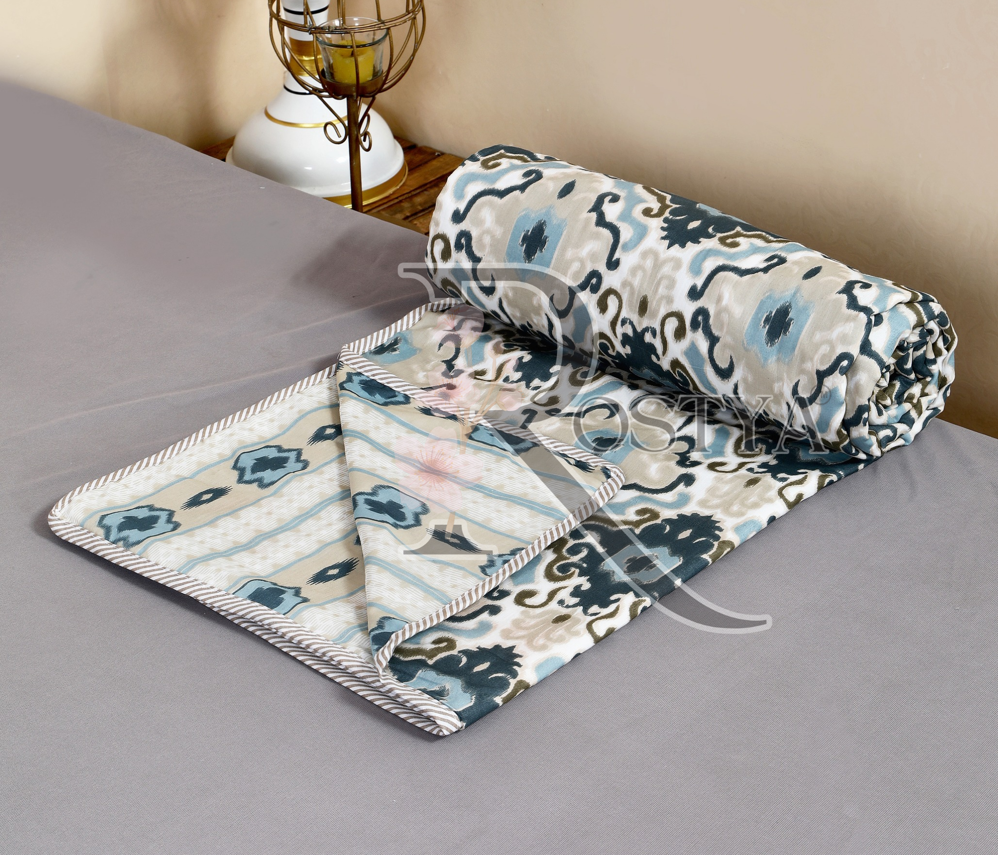 Pure Cotton Single Pair Dohar (60x90) | Rostya