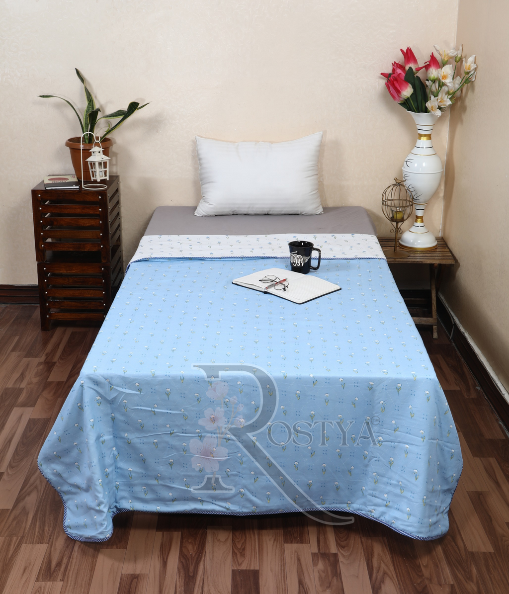 Dull Cotton Double Dohar (90x100) | Rostya