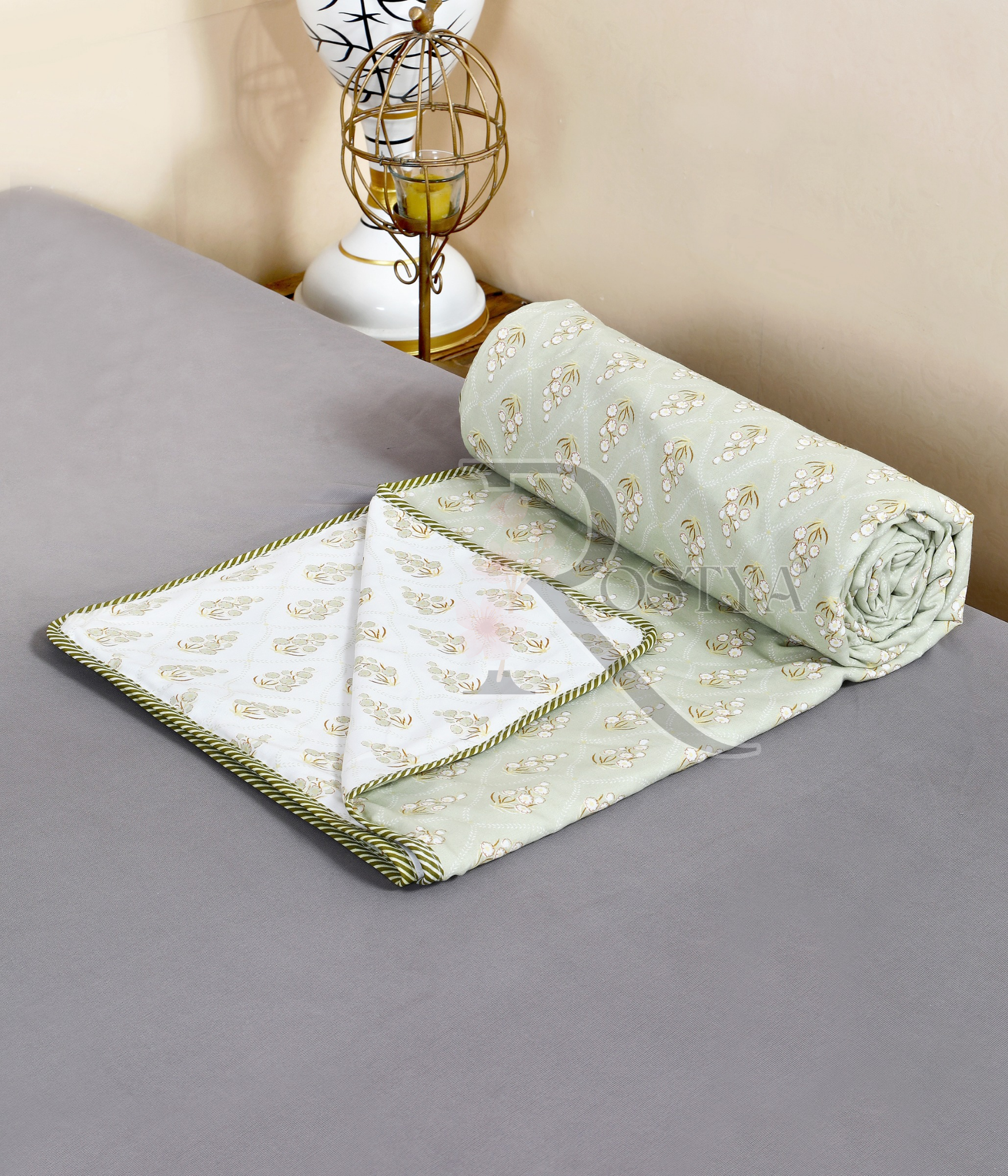 Dull Cotton Double Dohar (90x100) | Rostya