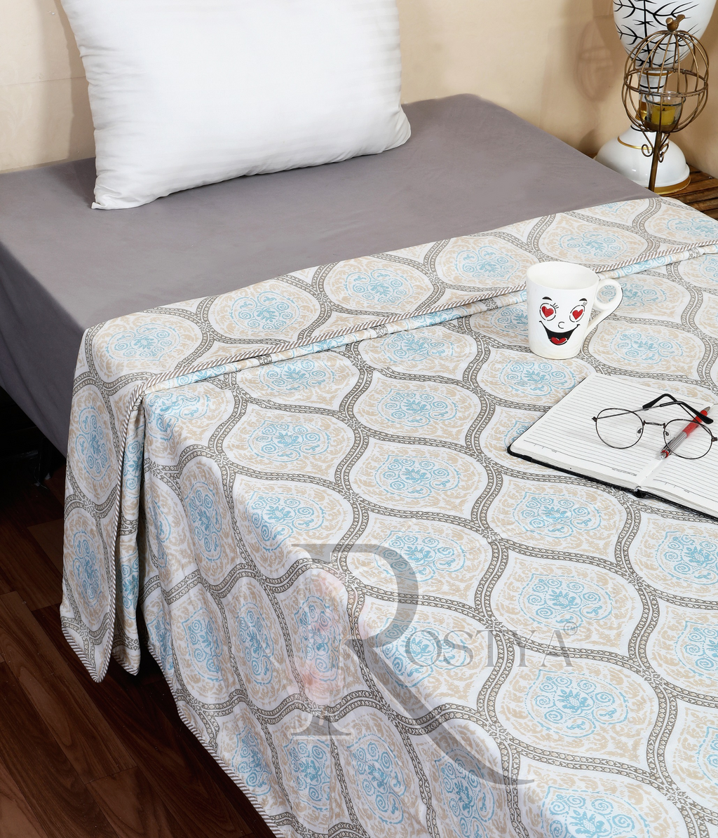 Pure Cotton Single Pair Dohar (60x90) | Rostya