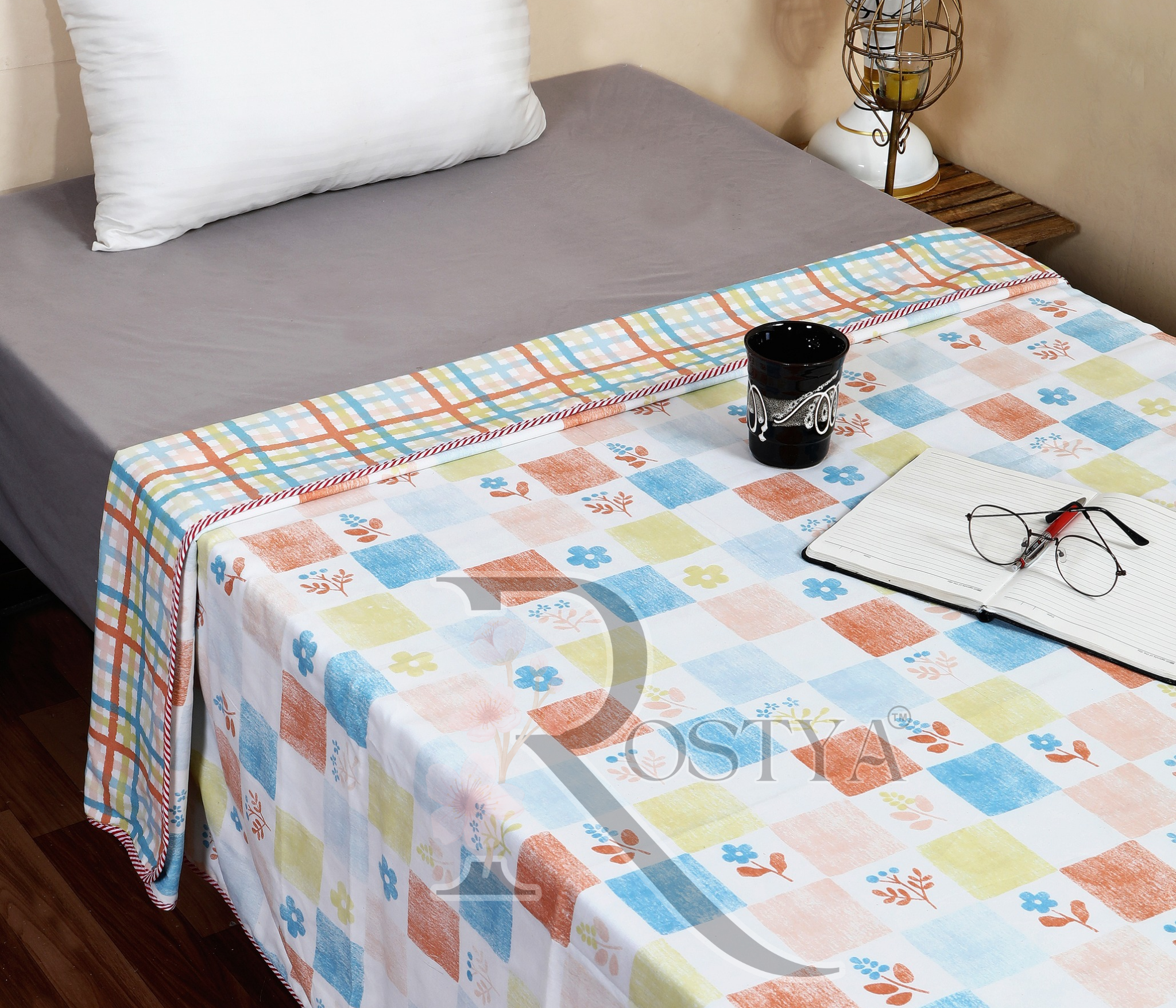 Dull Cotton Single Pair Dohar (60x90) | Rostya