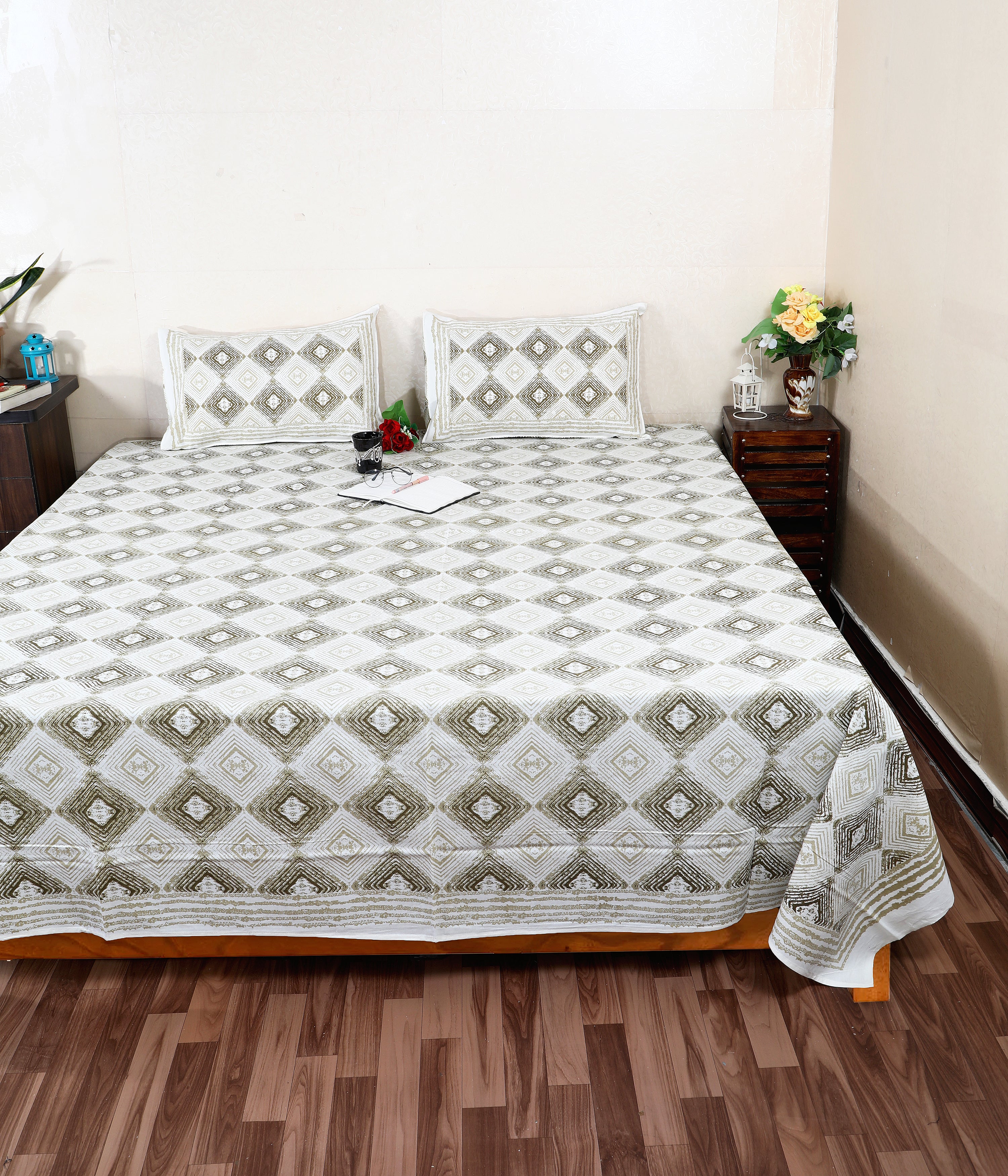 PURE COTTON KING SIZE BEDSHEET