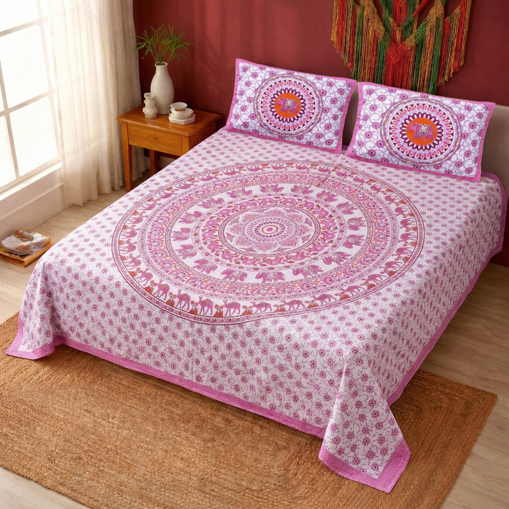 Pure Cotton Bedsheet | Soft & Breathable