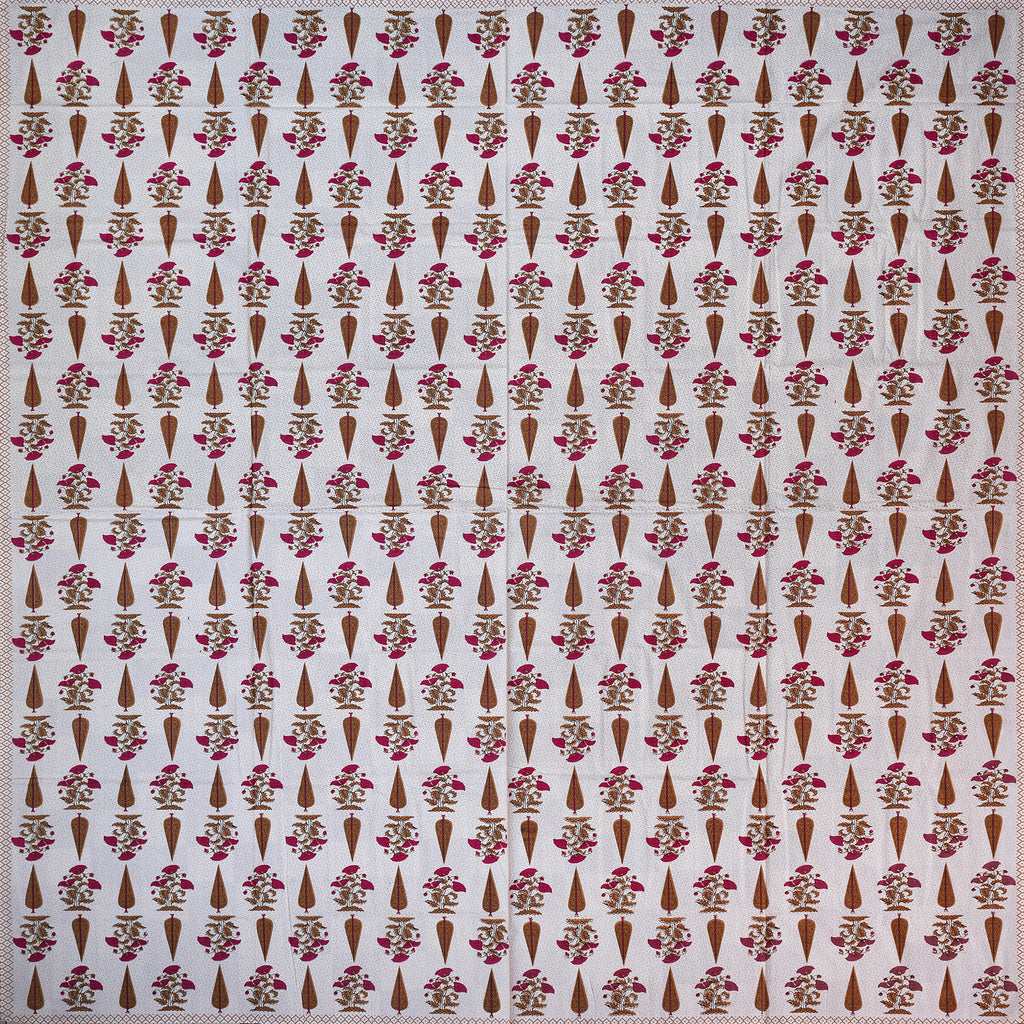 Pure Cotton Bedsheet | Double Size Red