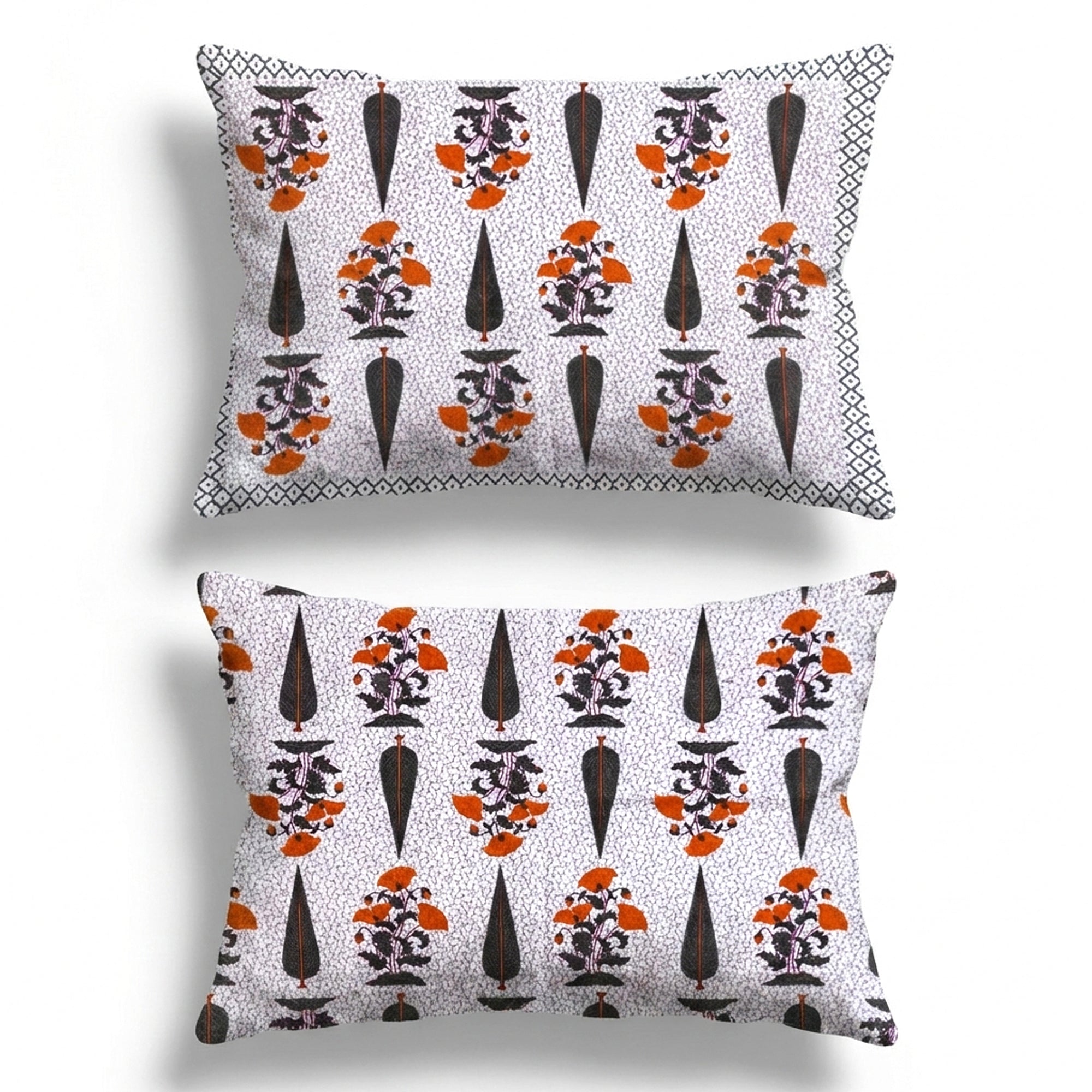 Pure Cotton Bedsheet | King Size Orange