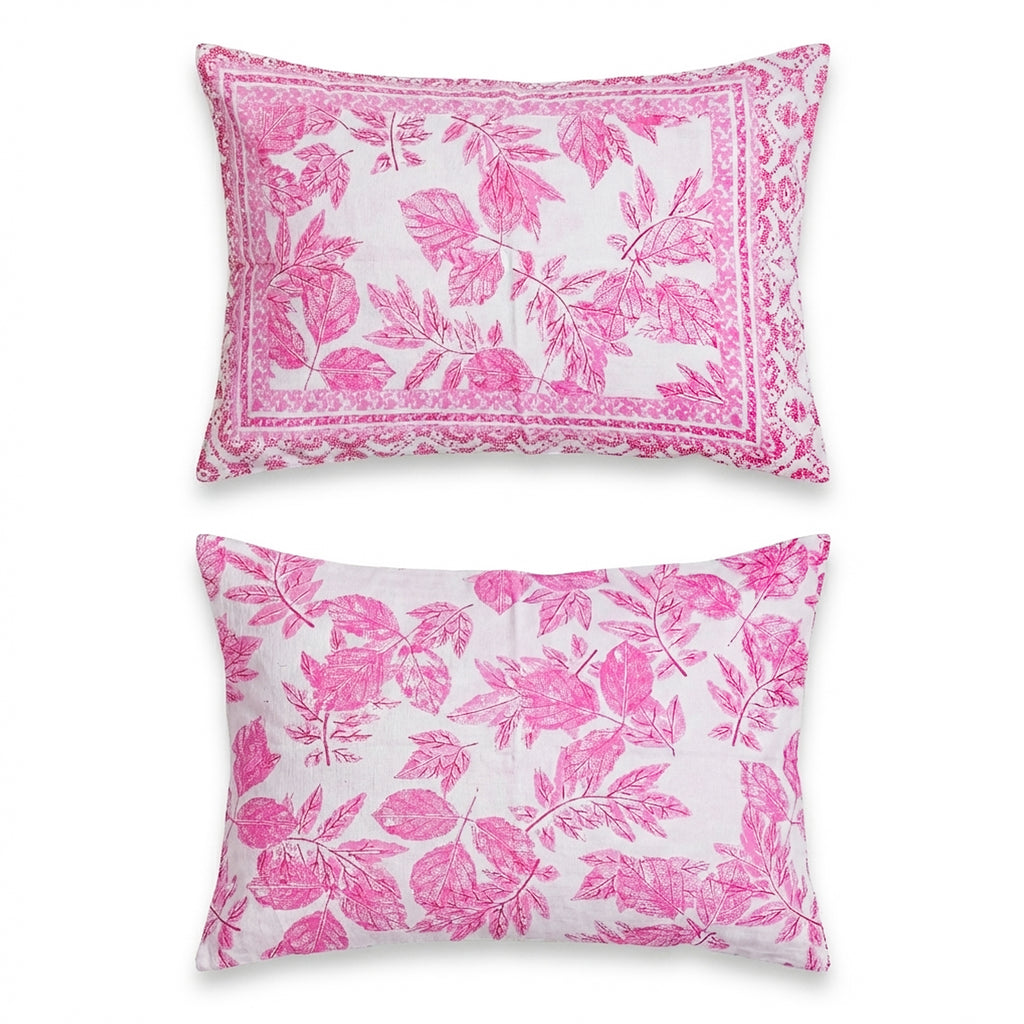 Pure Cotton Bedsheet | Double Size/ Queen Size /  Pink