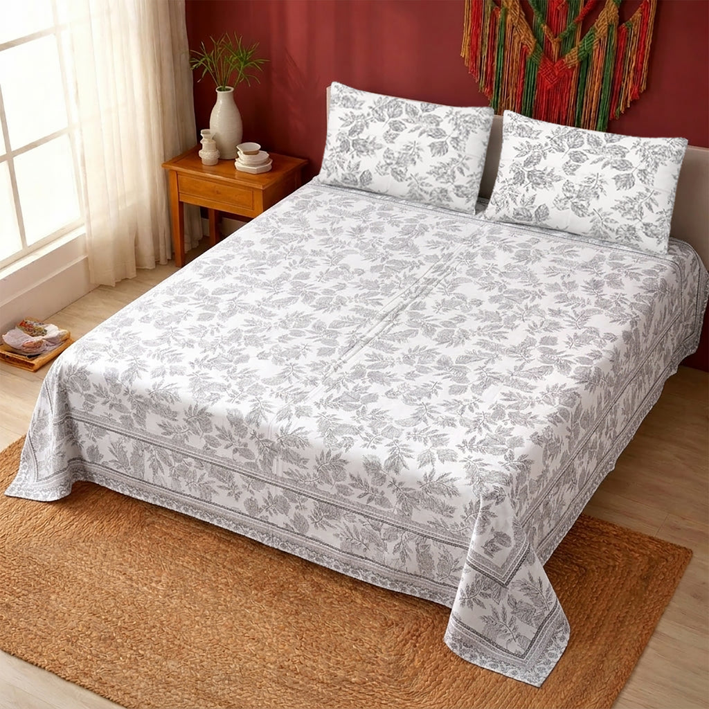 PURE COTTON KING SIZE BEDSHEET