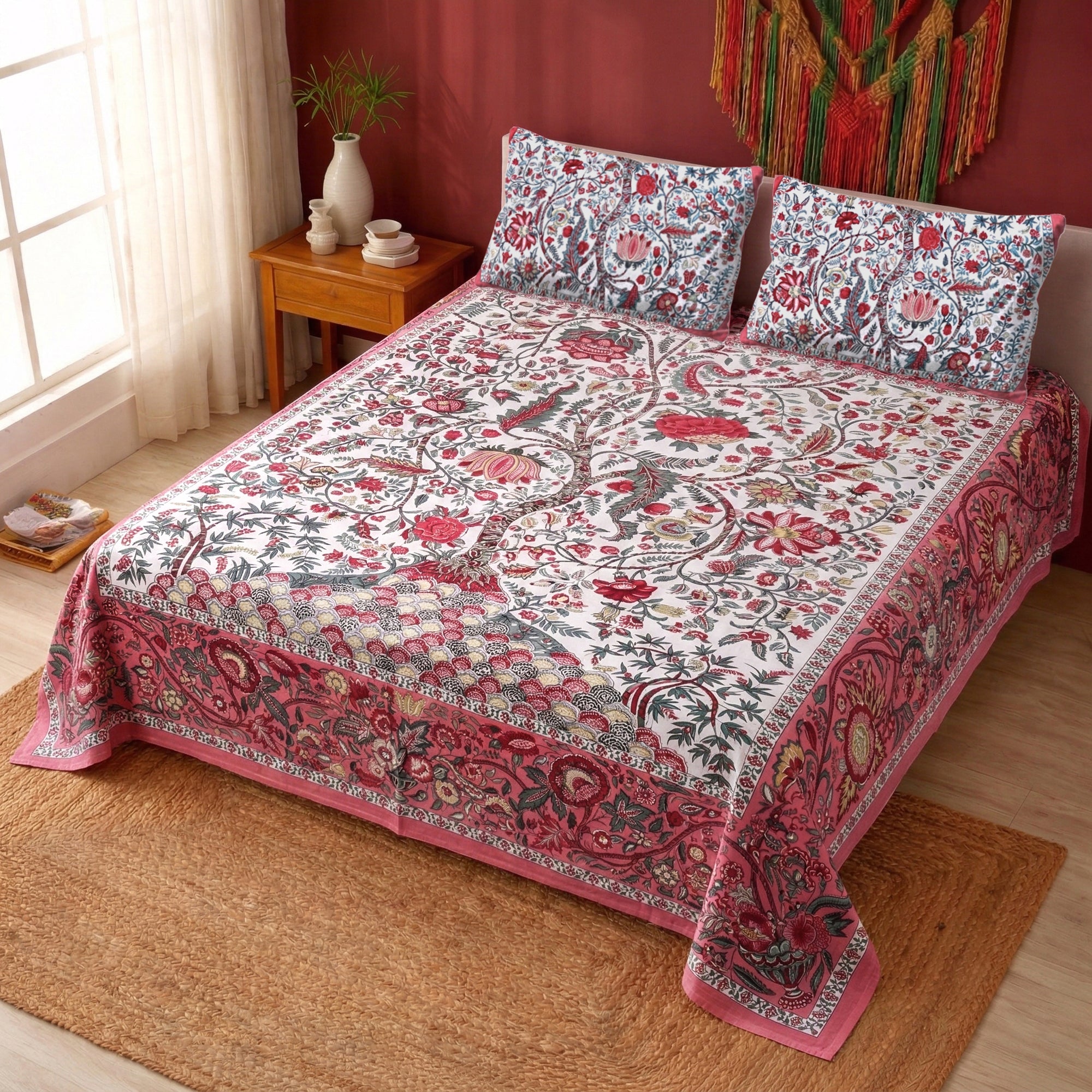 PURE COTTON KING SIZE BEDSHEET