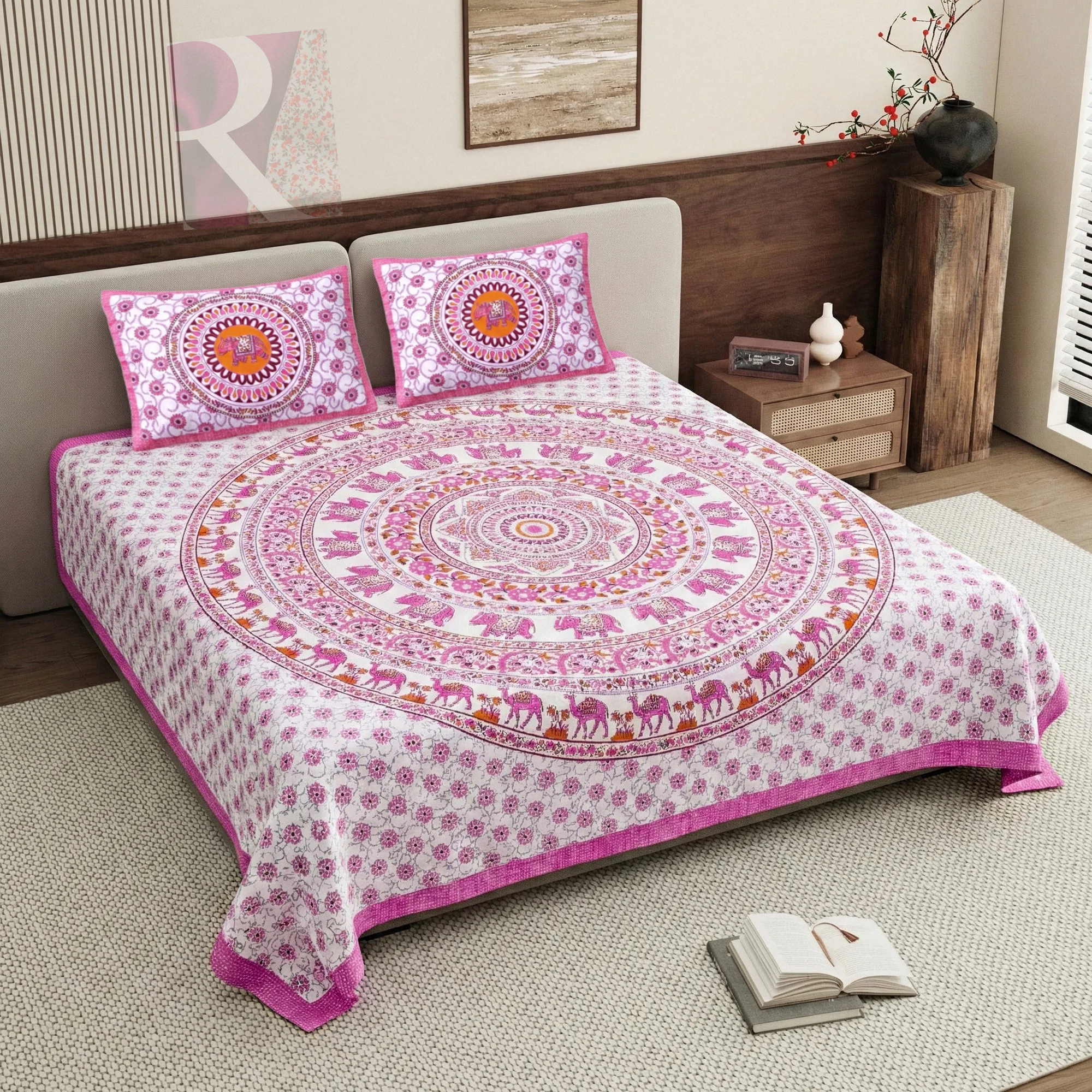 Pure Cotton Bedsheet | Soft & Breathable