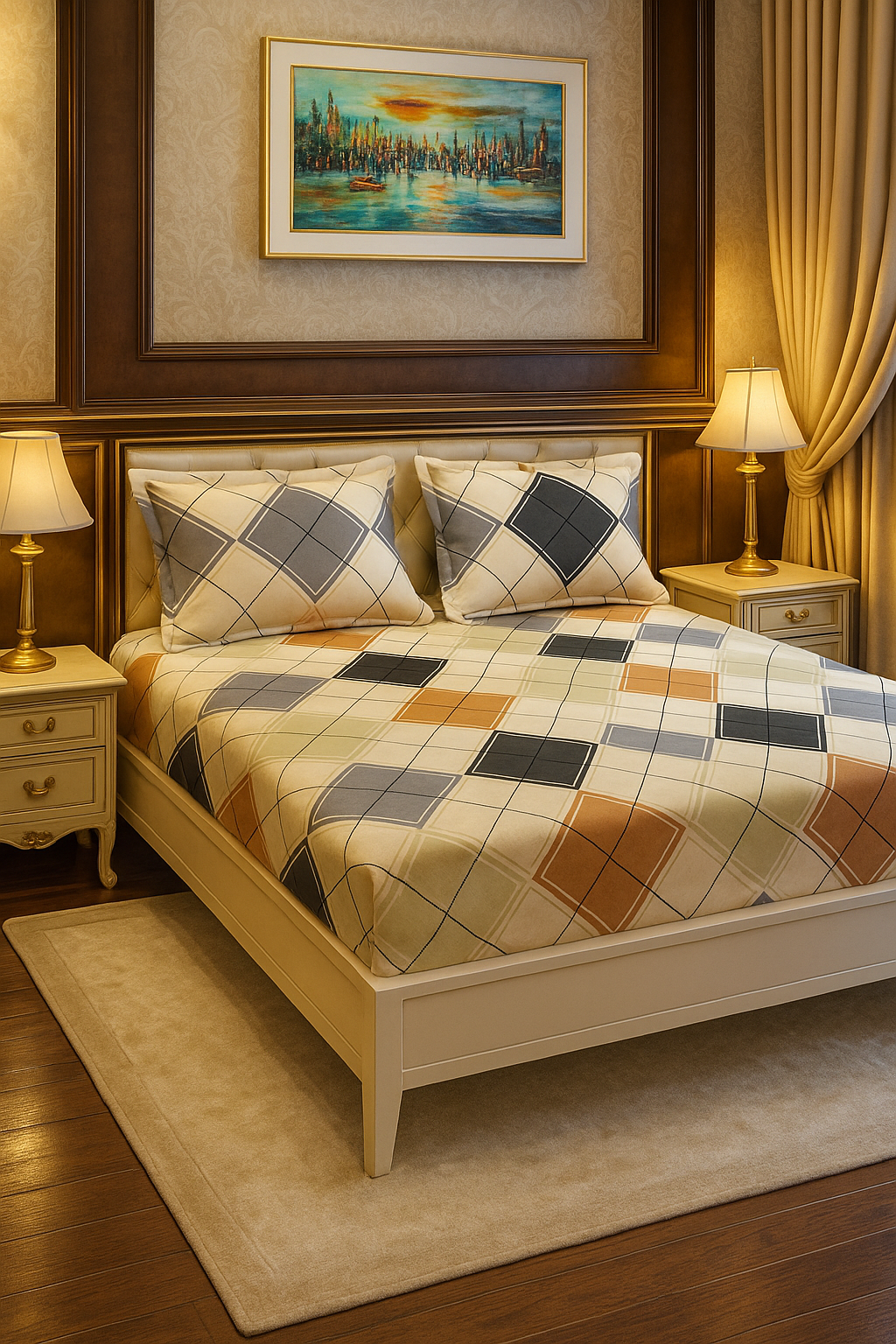 DOUBLE BED COTTON BEDSHEET