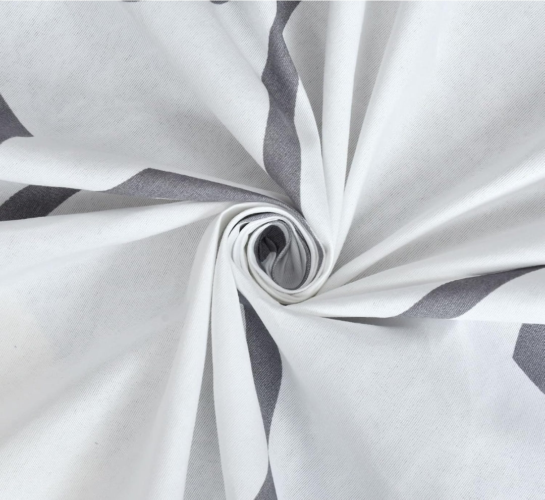 Microfibre Bedsheet Set | Double Bed Grey with 2 Pillow Covers