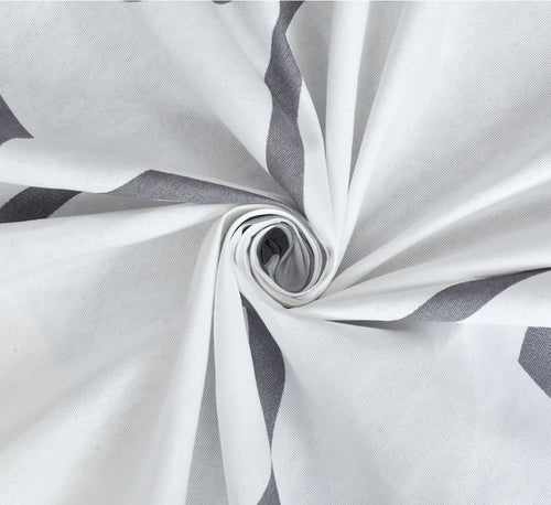 Microfibre Bedsheet Set | Double Bed Grey with 2 Pillow Covers